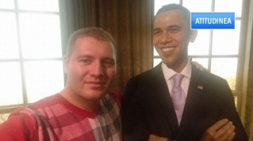 Ginerele lui Vasile Blaga s-a pozat cu Barack Obama: „Normal, am stabilit diverse...”